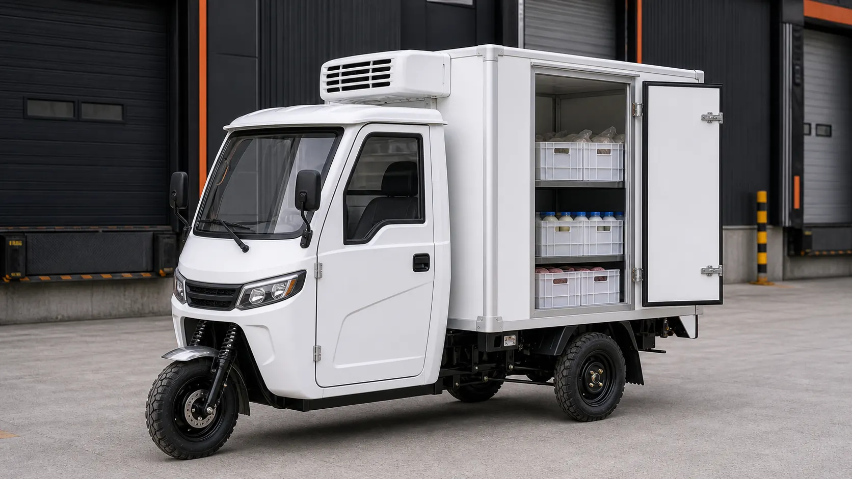 Special purpose electric tricycle