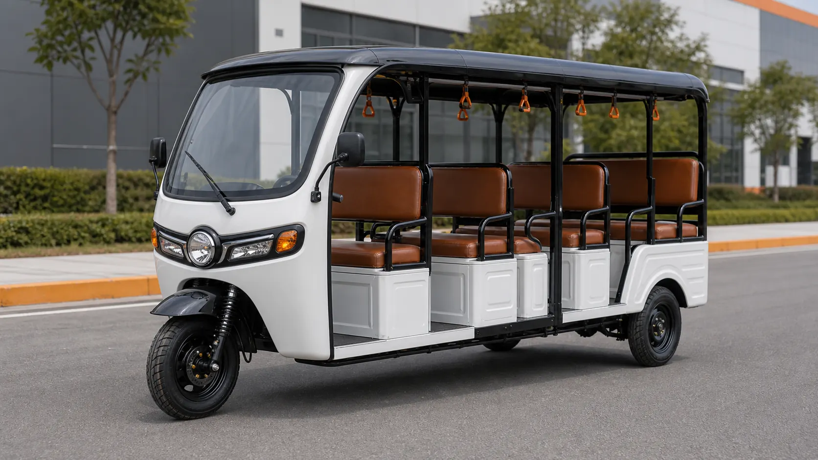 Passenger electric tricycle